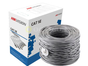 Cable U/UTP categoria 5E gris 25 AWG x 305mts